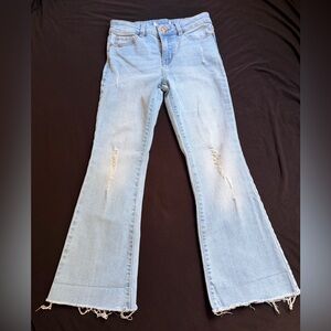 Celebrity Pink Light Blue Flare  Girl Jeans